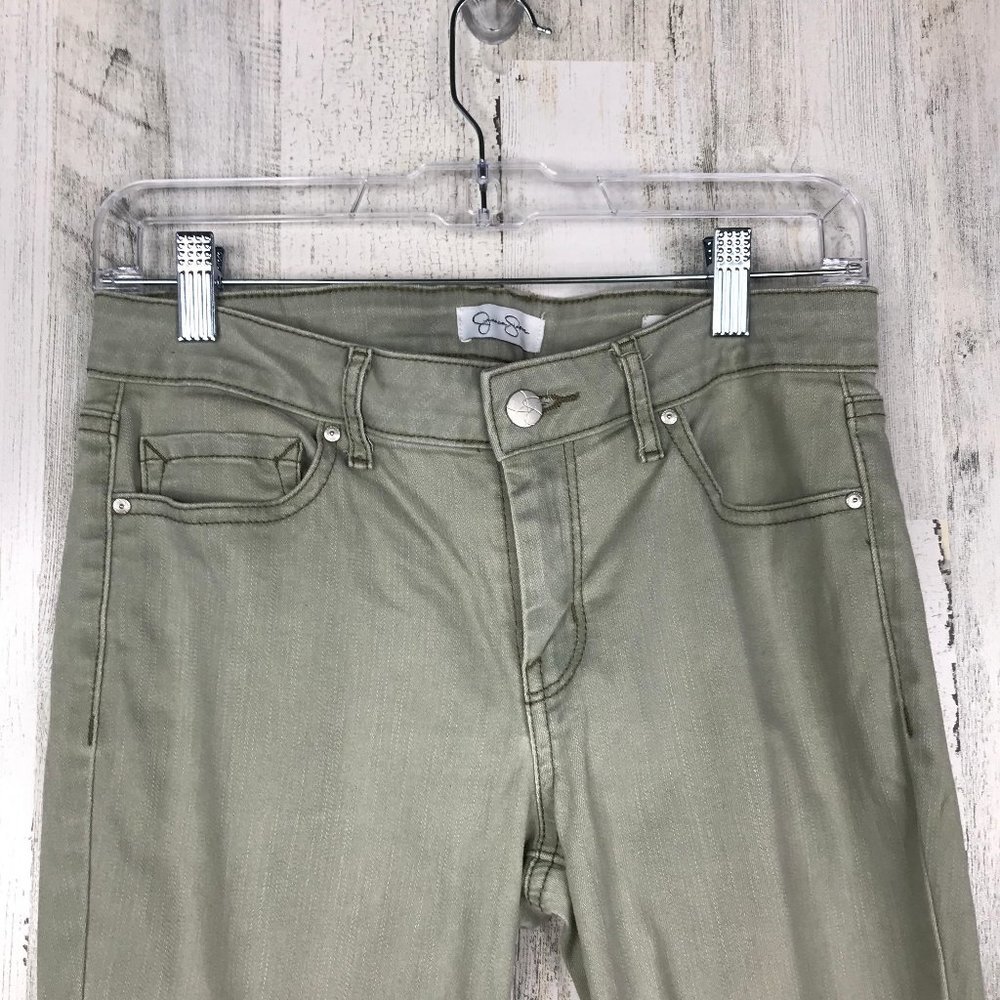 Jessica Simpson rolled crop skinny jeans size 27 - Picture 2 of 7